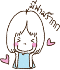 wacky girl sticker #6322471