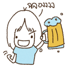 wacky girl sticker #6322476