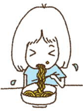 wacky girl sticker #6322478