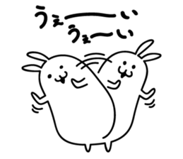 Fidgety rabbit sticker #6322724