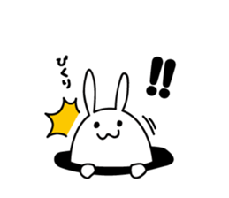 Fidgety rabbit sticker #6322758