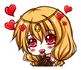 God the King sticker #6323082