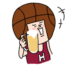 Friends of the basketball club sticker #6323125