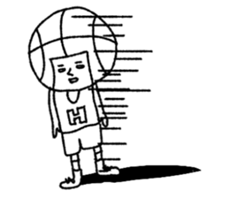 Friends of the basketball club sticker #6323136