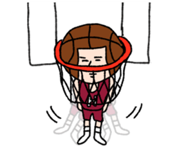 Friends of the basketball club sticker #6323152