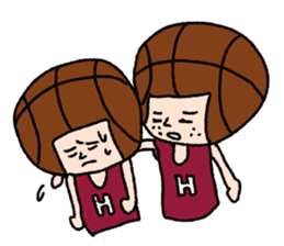 Friends of the basketball club sticker #6323156