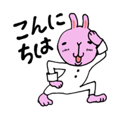 Go for it,it is a rabbit 3 sticker #6323521