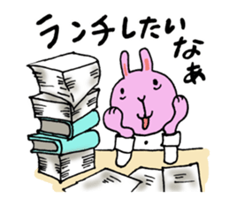 Go for it,it is a rabbit 3 sticker #6323524