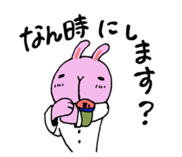 Go for it,it is a rabbit 3 sticker #6323527