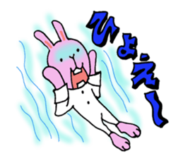 Go for it,it is a rabbit 3 sticker #6323537