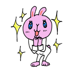 Go for it,it is a rabbit 3 sticker #6323542