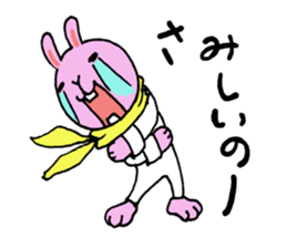 Go for it,it is a rabbit 3 sticker #6323544