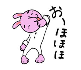 Go for it,it is a rabbit 3 sticker #6323548