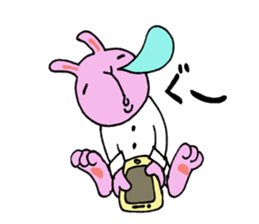 Go for it,it is a rabbit 3 sticker #6323550