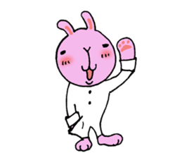 Go for it,it is a rabbit 3 sticker #6323559