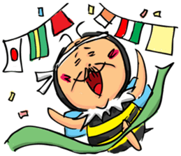 Uncle to wear costume 5 sticker #6323767