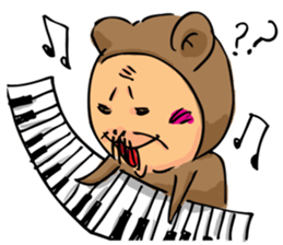 Uncle to wear costume 5 sticker #6323770