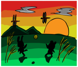 Uncle to wear costume 5 sticker #6323775