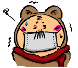 Uncle to wear costume 5 sticker #6323783