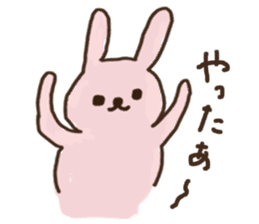 Soft Cute Rabbit sticker #6323841