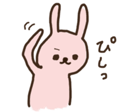 Soft Cute Rabbit sticker #6323843