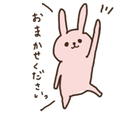 Soft Cute Rabbit sticker #6323844