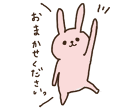 Soft Cute Rabbit sticker #6323844
