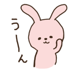 Soft Cute Rabbit sticker #6323847