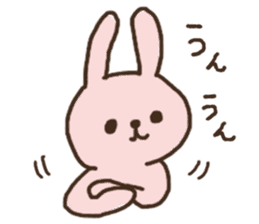 Soft Cute Rabbit sticker #6323849