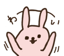 Soft Cute Rabbit sticker #6323851
