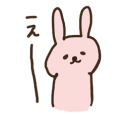 Soft Cute Rabbit sticker #6323853