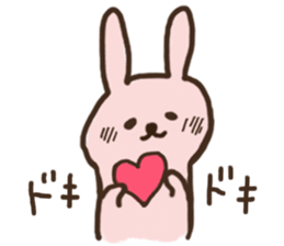 Soft Cute Rabbit sticker #6323855