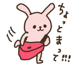 Soft Cute Rabbit sticker #6323861