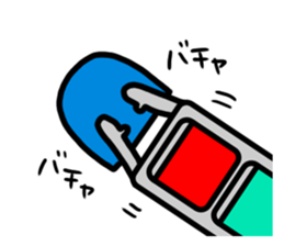 Traffic light sticker #6324437