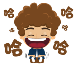 Funky Boy sticker #6325030