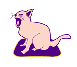 A wide-eyed pug Yamadakun's fun life sticker #6325235