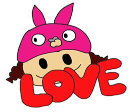 Yuuki & Meow Meow sticker #6326080