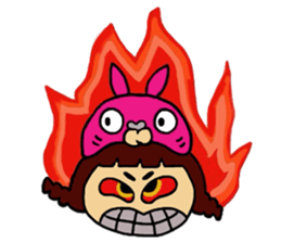 Yuuki & Meow Meow sticker #6326086