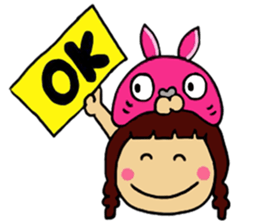 Yuuki & Meow Meow sticker #6326089