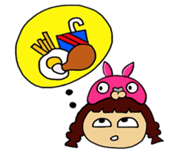 Yuuki & Meow Meow sticker #6326098