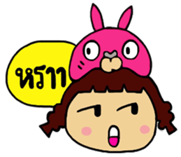 Yuuki & Meow Meow sticker #6326115