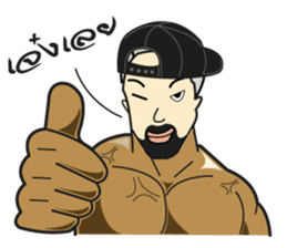 Bodybuilding (TH) sticker #6326127