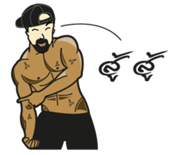 Bodybuilding (TH) sticker #6326144