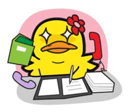 Zoey, Office Girl sticker #6326572