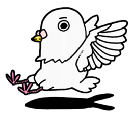 White Dove Horoho sticker #6327612