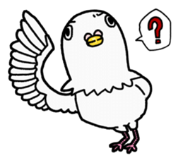 White Dove Horoho sticker #6327617