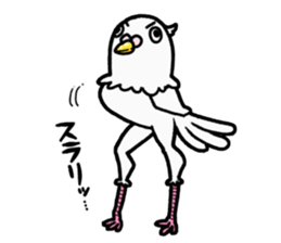 White Dove Horoho sticker #6327633