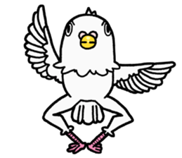 White Dove Horoho sticker #6327634