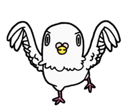 White Dove Horoho sticker #6327643