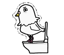 White Dove Horoho sticker #6327647